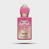 Pink Boa Eau de Parfum bottle with unique design and vibrant colors, perfect for a captivating fragrance experience.